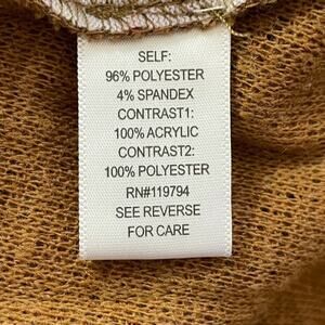 One World Knit & Chiffon Floral & Paisley Embellished Top Size 2X